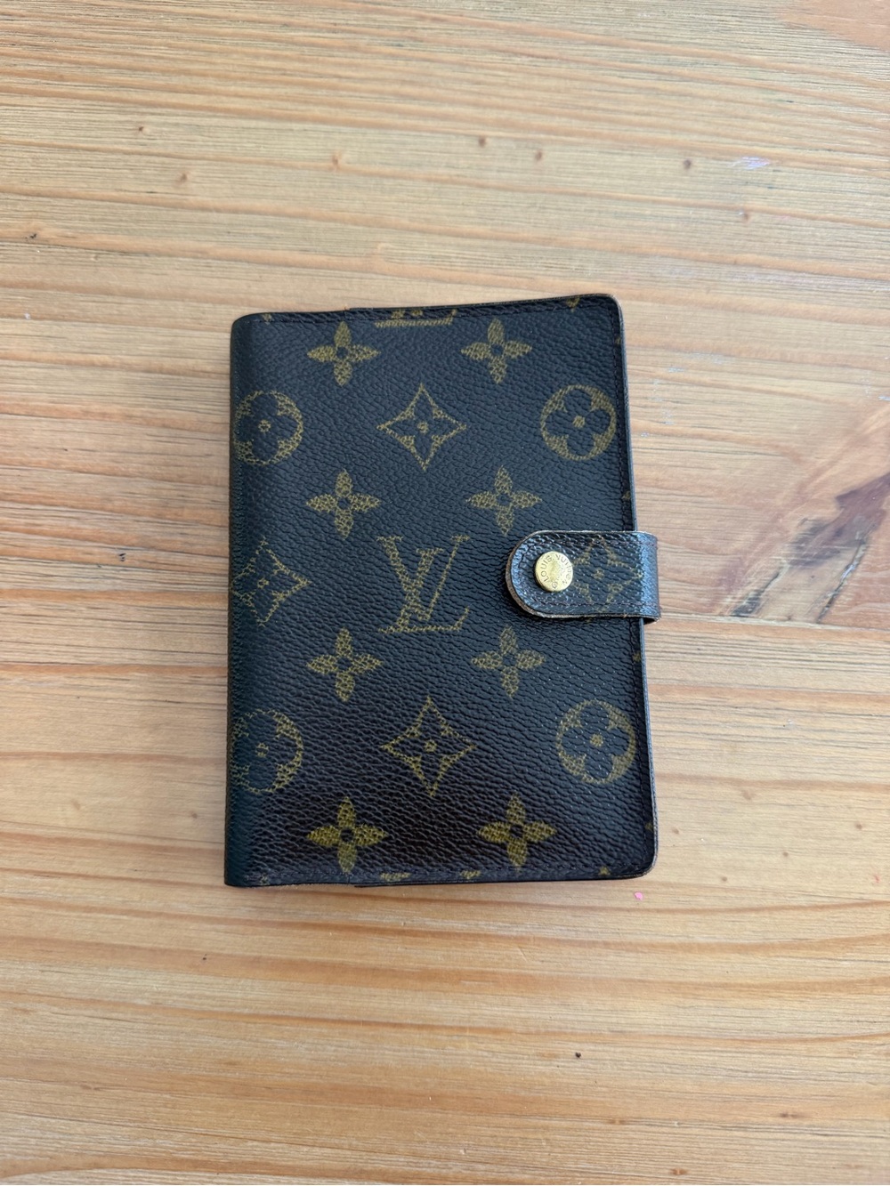 Authentic Louis Vuitton Monogram Agenda PM